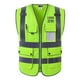 thumbnail image 2 of Chaleco Reflectante de Seguridad Sunnimix Fluorescente XL Verde, 2 of 8