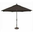 thumbnail image 1 of SimplyShade Parasol Octogonal Inclinable à Bouton-Poussoir 11 Pieds Noir, 1 of 2