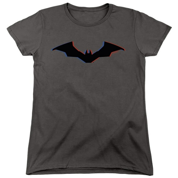 The Batman (2022) Tri-Color Bat Silhouette Women's T Shirt