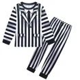 thumbnail image 4 of Disfraz de Halloween B-Beetlejuice 2 para niños, disfraz de cosplay, conjunto de peluca de cosplay de Underworld Mage BBeetleJuiceS, disfraz de actuación, 4 of 5