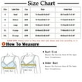 2025 3Pcs Womens Plus Size WireFree Bra Breathable Stretch Underwear Push Up Bra No Underwire