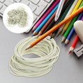 thumbnail image 1 of HLONK Elastic Band Small Rubber Band Strap Office 5X5X0.2CM White, 1 of 8