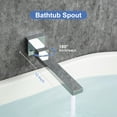 thumbnail image 6 of Rainlex One-Handle 1-Spray Setting Polished Chrome Bathtub Shower Faucet, 6 of 11