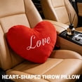 thumbnail image 5 of Plush Pillow Heart Shape Cushion Fluffy Throw Pillows Decorative Back Cushions for Friends Valentine's Day, 5 of 5