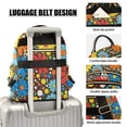 thumbnail image 3 of FORMRS Mini Backpack Purse for Women Travel Daypack Casual Shoulder Bag, Cartoon Flowers, 3 of 7