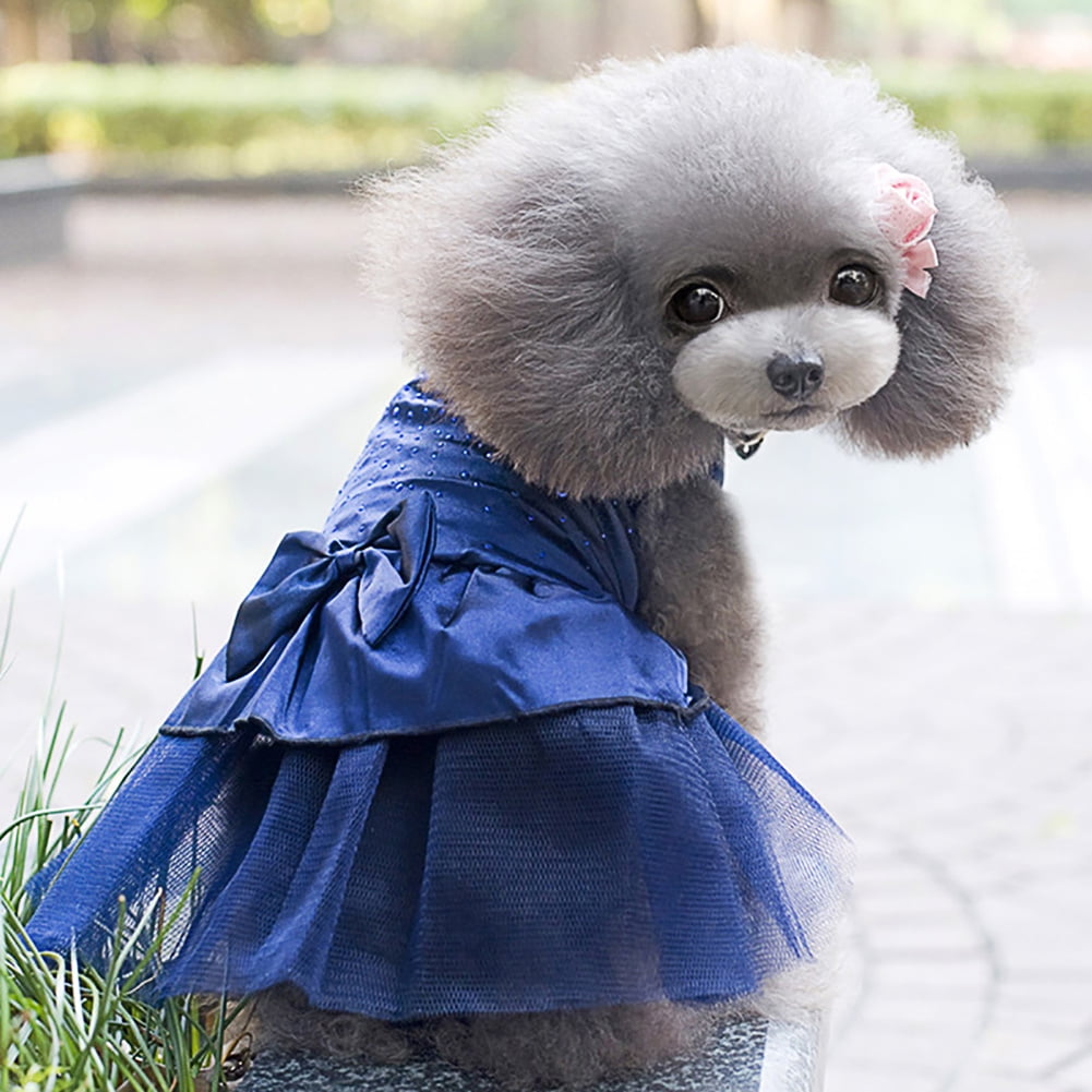 Fashion Spring Summer Dog Clothes Pet Dog Puppy Tutu Dress Princess