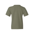 thumbnail image 3 of Gildan - Heavy Cotton Youth T-Shirt - 5000B - Military Green - Size: XS, 3 of 3