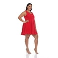 thumbnail image 3 of White Mark Robe Patineuse en Cristal pour Femmes, 3 of 6