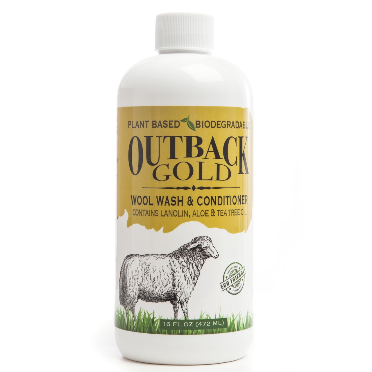 Outback Gold Wool Wash 16 oz Natural Sheepskin Liquid Detergent Gentle