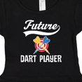 thumbnail image 4 of Inktastic Future Dart Player Girls Baby Dress, 4 of 5