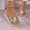 Pink PK42, variant on Latrodar Shower Slippers for Women Retro Comfortable Walking Slides for Women Summer Jeweled BOHO Sparkly Shower Shoes Platform Heels Slides BOHO Knitted Beach Shower Shoes Outdoor