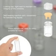 thumbnail image 4 of Uxcell 10Pcs Clear Glass Sample Vials, Small Liquid Bottles Yellow 5ml, 4 of 7