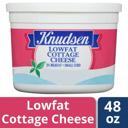 Knudsen Small Curd Low Fat 2 Milkfat Cottage Cheese 48 Oz Tub