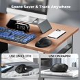 thumbnail image 4 of Ratón inalámbrico Trackball Senda, ergonómico, recargable, negro, 4 of 7