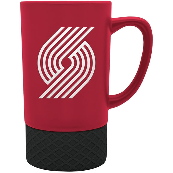 Portland Trail Blazers Team Logo 16oz. Laser Etched Jump Mug