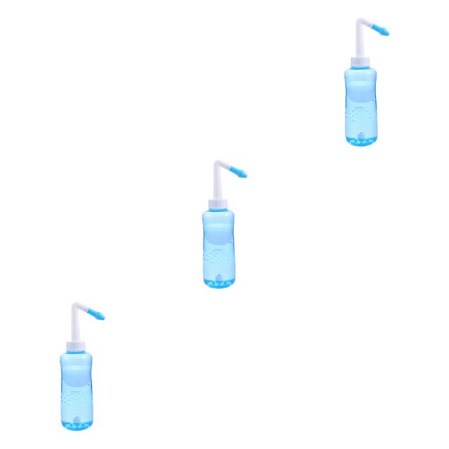 Naiovety Botella de Nasal de 300/500ML, irrigador de nariz, ollas, herramientas lavables, olla Neti para limpieza, accesorios de equipo Type1 NO1