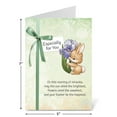 thumbnail image 2 of Morehead Faith Bunny Easter Greeting Card - Set 12 (6 Designs), by Current, 2 of 4