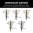 thumbnail image 6 of Milani Stay Put Brow Sculpting Pencil, Medium Brown, 6 of 7