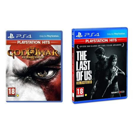God of War Remastered - Hits (PS4)+Sony The Last of US Hit (PS4)
