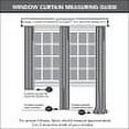 thumbnail image 6 of No. 918 Emily Voile Sheer Grommet Curtain Panel, 59"x63", Black, 6 of 6