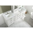 thumbnail image 6 of Design Element Milano 96" Double Sink Bathroom Vanity Modular Set in White, 6 of 16