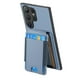 thumbnail image 3 of For Samsung Galaxy S25 Ultra Case with Card Holder Kickstand Leather Back Cover - Blue, 3 of 5
