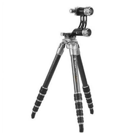 UPC: 6944326359050 | E-6 Eagle Series 5-Section Carbon Fiber Tripod with Gimbal Head