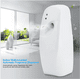 thumbnail image 1 of PIX-LINK Ambientador de aire ajustable automático montado en la pared para el hogar, dispensador de aerosol de fragancia, dispensador de ambientador PIX-LINK Electrodomésticos y accesorios de aire acondicionado, 1 of 8