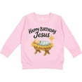thumbnail image 2 of Inktastic Happy Birthday Jesus Nativity Christmas Toddler Sweatshirt, 2 of 4