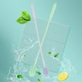 thumbnail image 3 of Kripyery Milk Bottle Brush Multi-purpose Long Handle 360 Degree Rotating Soft Dense Bristles Hanging Hole Design Cleaning Silicone Narrow Neck Containers Bottle Washing Brush for Home, 3 of 8