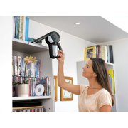 BLACK+DECKER dustbuster Pivot Cordless Handheld Vacuum, for Home & Car, with Pivoting Wide Mouth Nozzle, BDH2000PL, Black