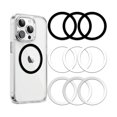 thumbnail image 1 of wonima44 Metal Ring Compatible with MagSafe Sticker Designed for iPhone 12~17, Circle Magnetic Magnet Adapter Rings for Phone Case (Black Silver White), 1 of 1