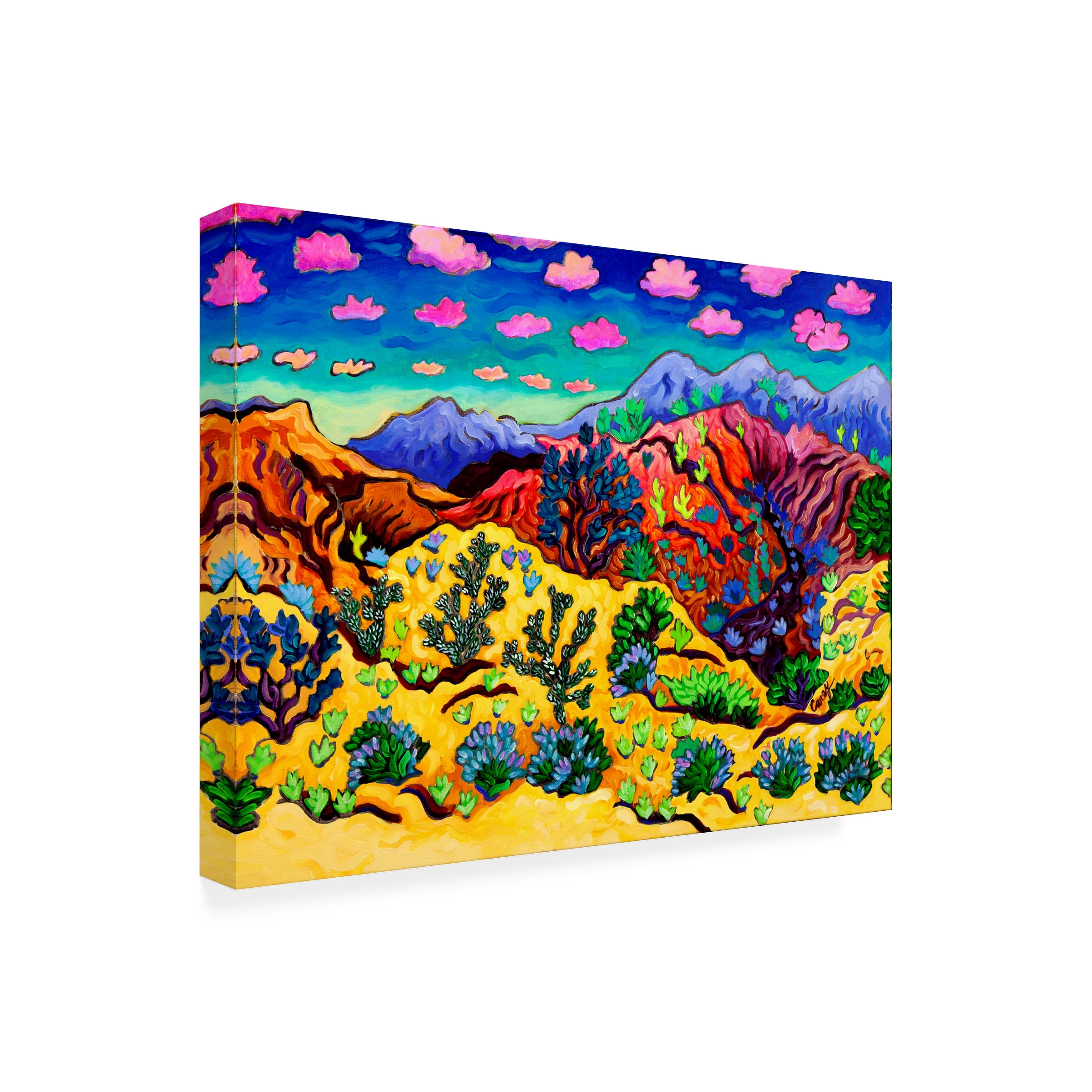 Cathy Carey 'Transported' Canvas Art