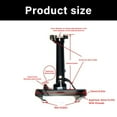 thumbnail image 3 of Multifunctional Electric Scooter Seat Height Adjusted Saddles Cushions Chair Quick Installation Folding Saddles for 365, 3 of 8