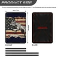 thumbnail image 3 of POLERO RV Door Window Shade Cover USA Flag Wolf Blackout RV Door Window Shades Camper Sunshade Privacy Protection Travel Trailer Motorhome Sun Shade Accessories, 26 x 17.3 inches, 3 of 7