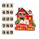 thumbnail image 1 of Calendario navideño para cafetería de fiestas, adornos con lema navideño, Papá Noel, reno, feliz, como se muestra, 1 of 5