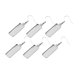 thumbnail image 3 of unbranded 50Ud Bases Para Aretes De Acero Inoxidable Plateadas Para Creación Y De Joyas, 3 of 7