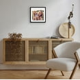thumbnail image 7 of Americanflat 10x10 Picture Frame with Shatter-Resistant Glass with 8x8 Mat Display Photo Streamline - Black, 7 of 7