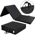 thumbnail image 4 of LEMY 6' Tri-Fold Folding Thick Exercise Mat with Carry Handles - Perfect for Yoga, Pilates, Stretching, Gymnastics and Core Workouts, 4 of 9
