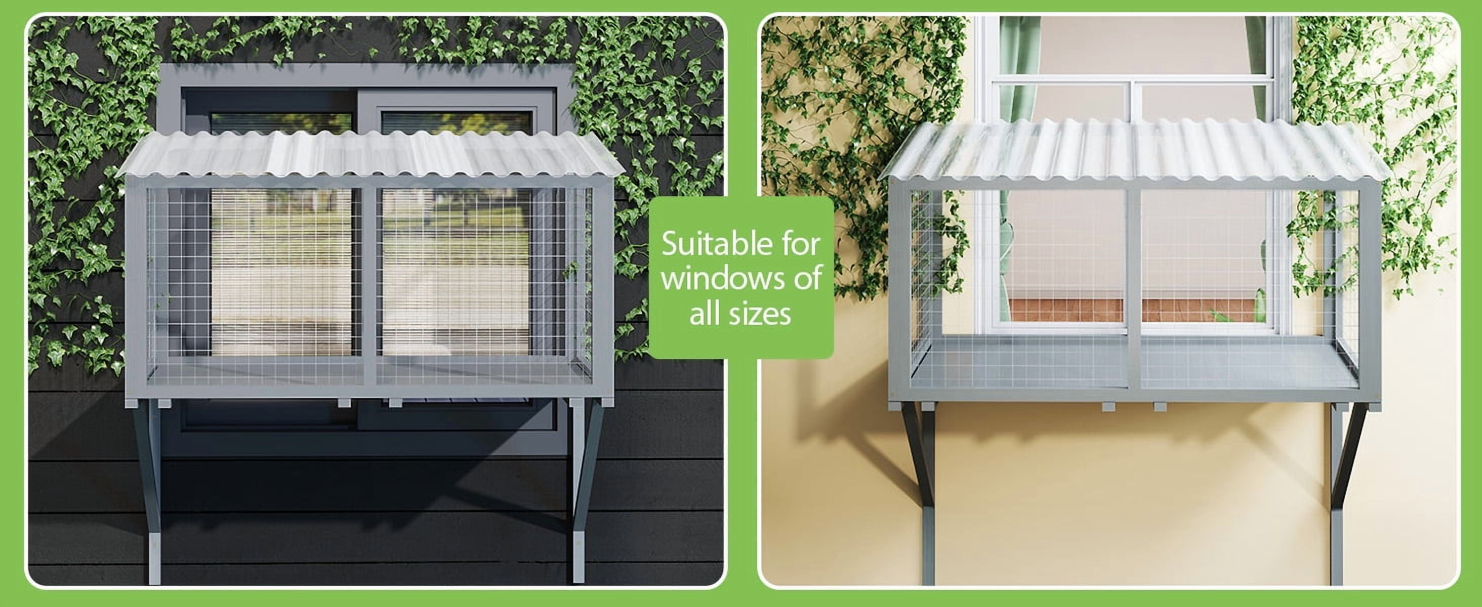 Creating a Catio Paradise: Integrating Outdoor Cat Enclosures, Window Perches, and Wall Furniture for The Ultimate Cat Patio