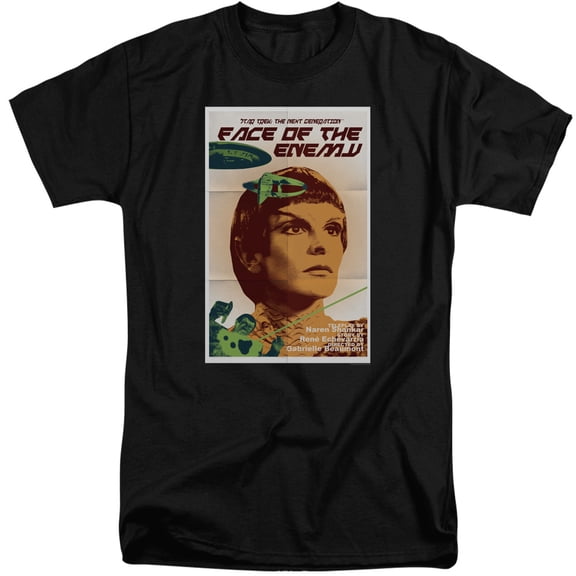 Star Trek Tng Season 6 Episode 14 Adult Tall T-Shirt 18/1 T-Shirt Black