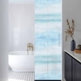thumbnail image 3 of Gradient Aqua Blue Window Privacy Film, Modern Rustic Minimalist Pastel Solid Static Cling UV Sun Blocking Heat Control Window Tint, Non-Adhesive One Way Windows Privacy Cover 17.7''x78.7'', 3 of 7