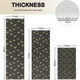 thumbnail image 4 of Dark Christmas Golden Reindeer Pattern Kitchen Rugs Sets Of 3,Kitchen Runner Rugs Non Skid Washable,Decorative Kitchen Floor Mats for Kitchen,Sink,Laundry,17"x30"+ 17"x47" + 17"x59", 4 of 6