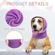 thumbnail image 3 of 2 Piezas Cubre Orejeras para Perros Muff Protección de Orejas para Mascotas Envoltura para la Cabeza con Solapa Cancelación de Ruido Cuello y Orejas de Perro Calentador de Invierno (Púrpura,, 3 of 5