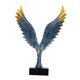 thumbnail image 3 of Estatua de resina con alas extendidas, escultura, adorno de Feng Shui, artesanía hecha a mano, mesa azul, 3 of 9