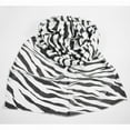 thumbnail image 4 of Black White Chiffon Strips Striped Women Shawl Scarves Wrap Pashmina Gif G2942, 4 of 6