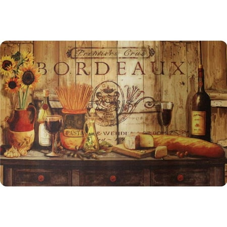 buyMATS 60-122-5457-01800030 18 x 30 in. Cushion Comfort Olive Oil Sideboard Mats, Multi-Color