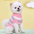thumbnail image 4 of DEELLEEO Pet Sweater Striped Dog/Cat Clothes, 4 of 5