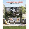 thumbnail image 4 of Metal Screen 47" x 76" Outdoor Screens & Panels Black, 4 of 6