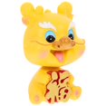 thumbnail image 1 of Chinese Style Cartoon Dragon Statue Decoration Shaking Head Dashboard Dragon Sculpture Table Decor, 1 of 2